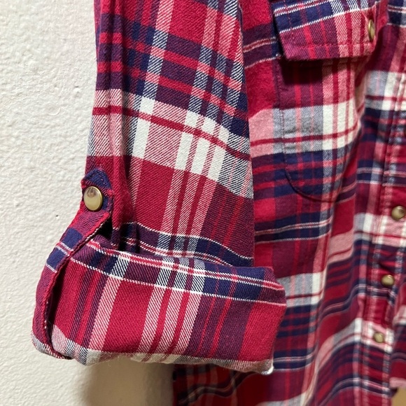 Jachs Girlfriend Flannel Shirt, Variety (M, Light Red) - Picture 4 of 15